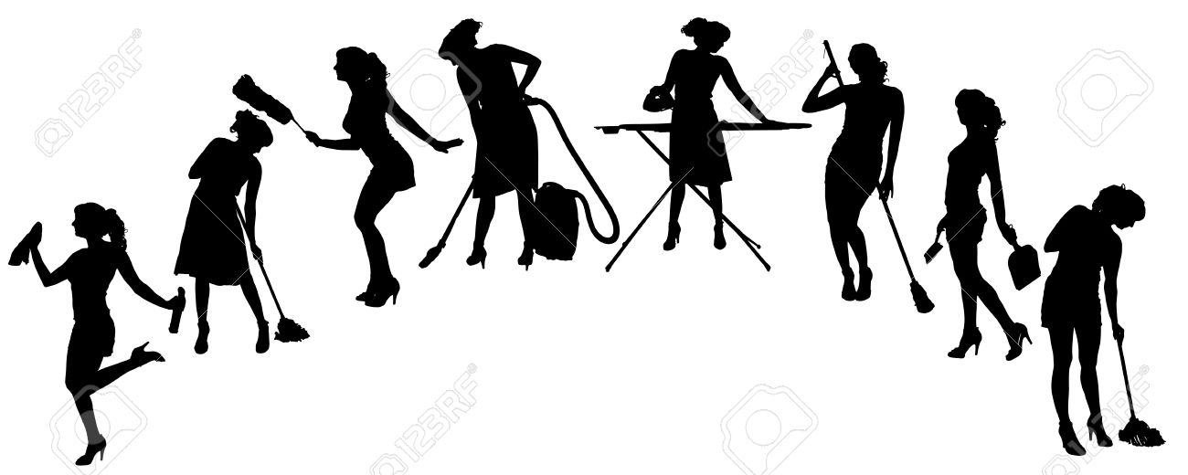 cleaning lady image