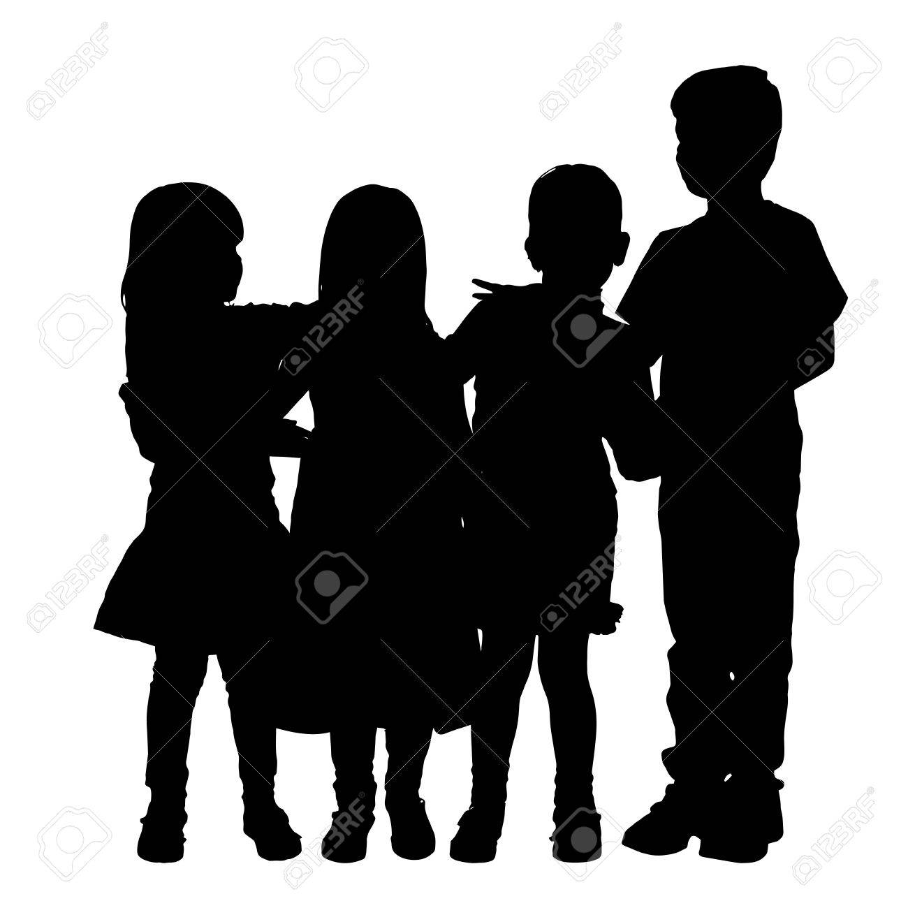 4 Geschwister Clipart