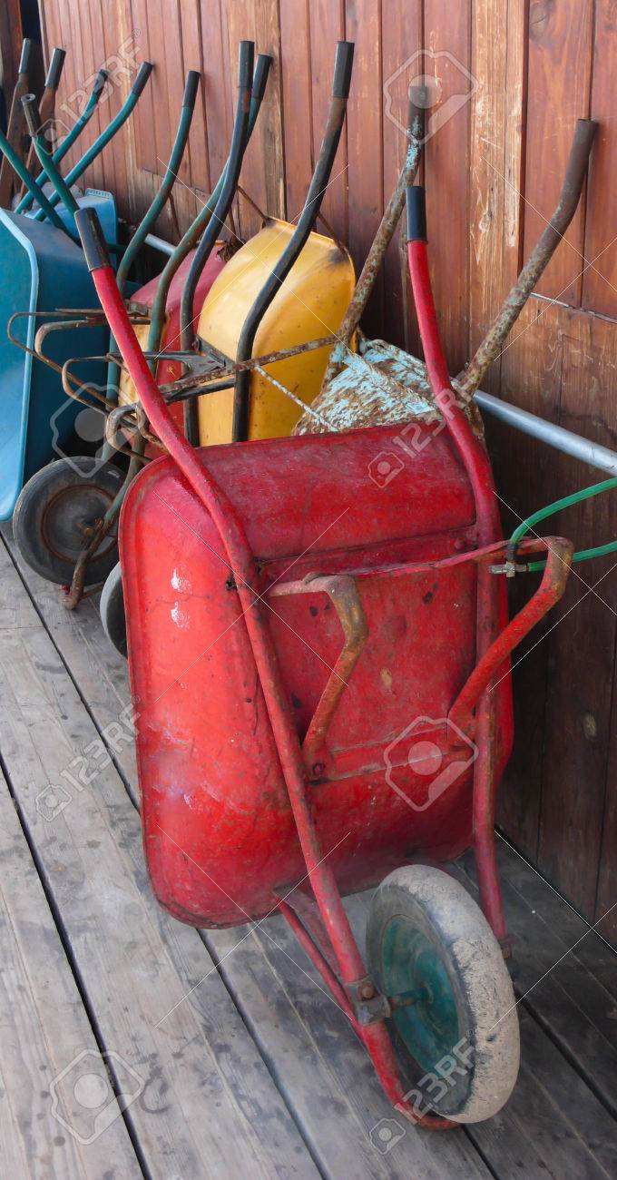 fishing wheelbarrows