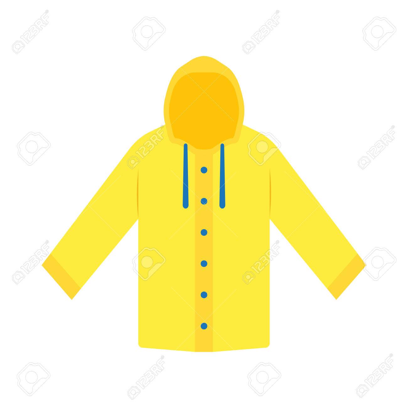 designer yellow raincoat
