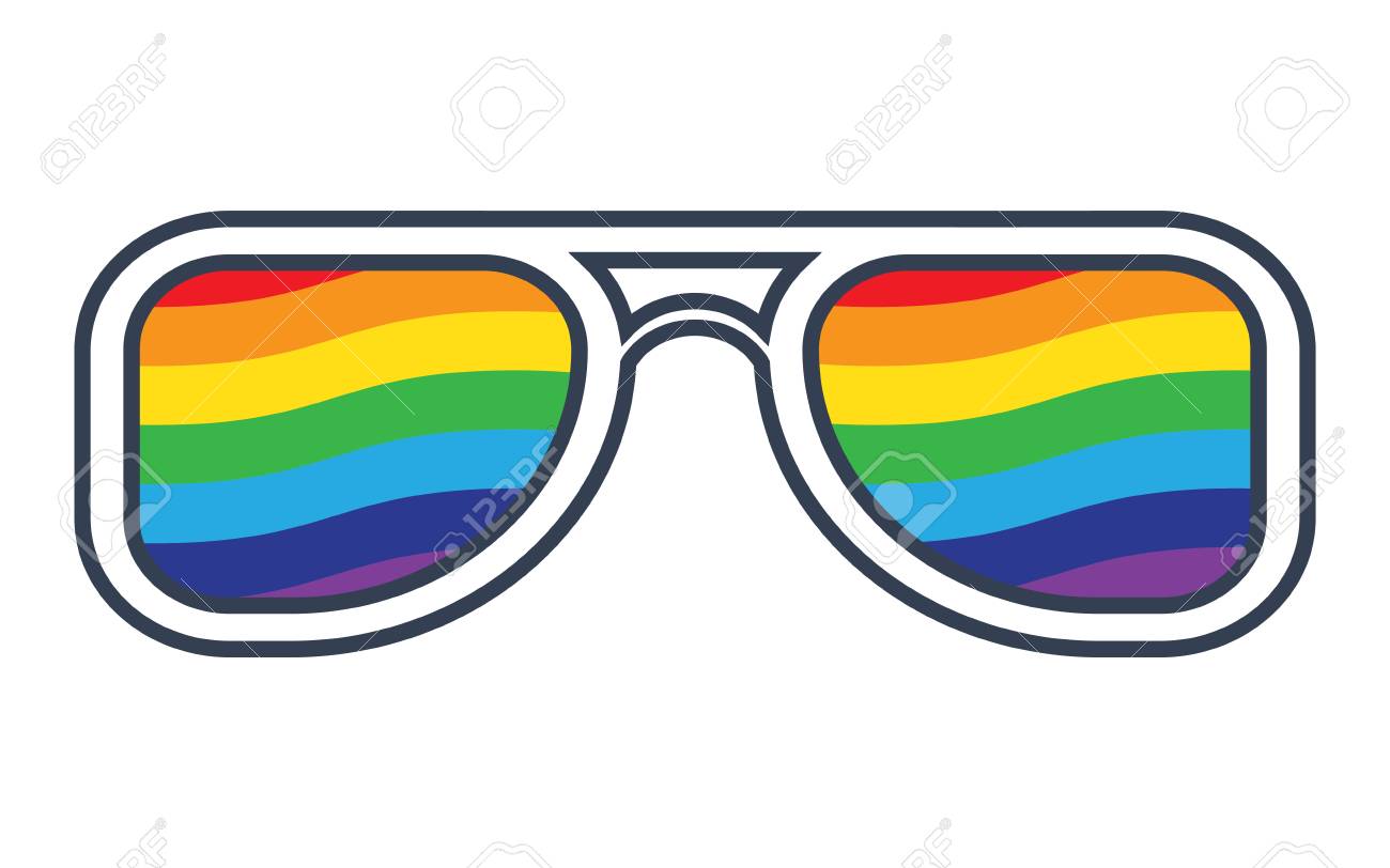 sunglasses rainbow lenses