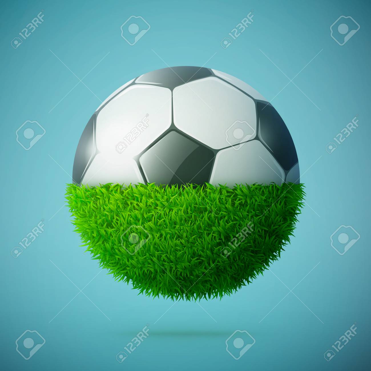 半分緑の草サッカー ボール コンセプト Eps10 球のベクトル イラスト のイラスト素材 ベクタ Image 半分緑の草サッカー ボール コンセプト Eps10 球のベクトル イラスト のイラスト素材 ベクタ Image