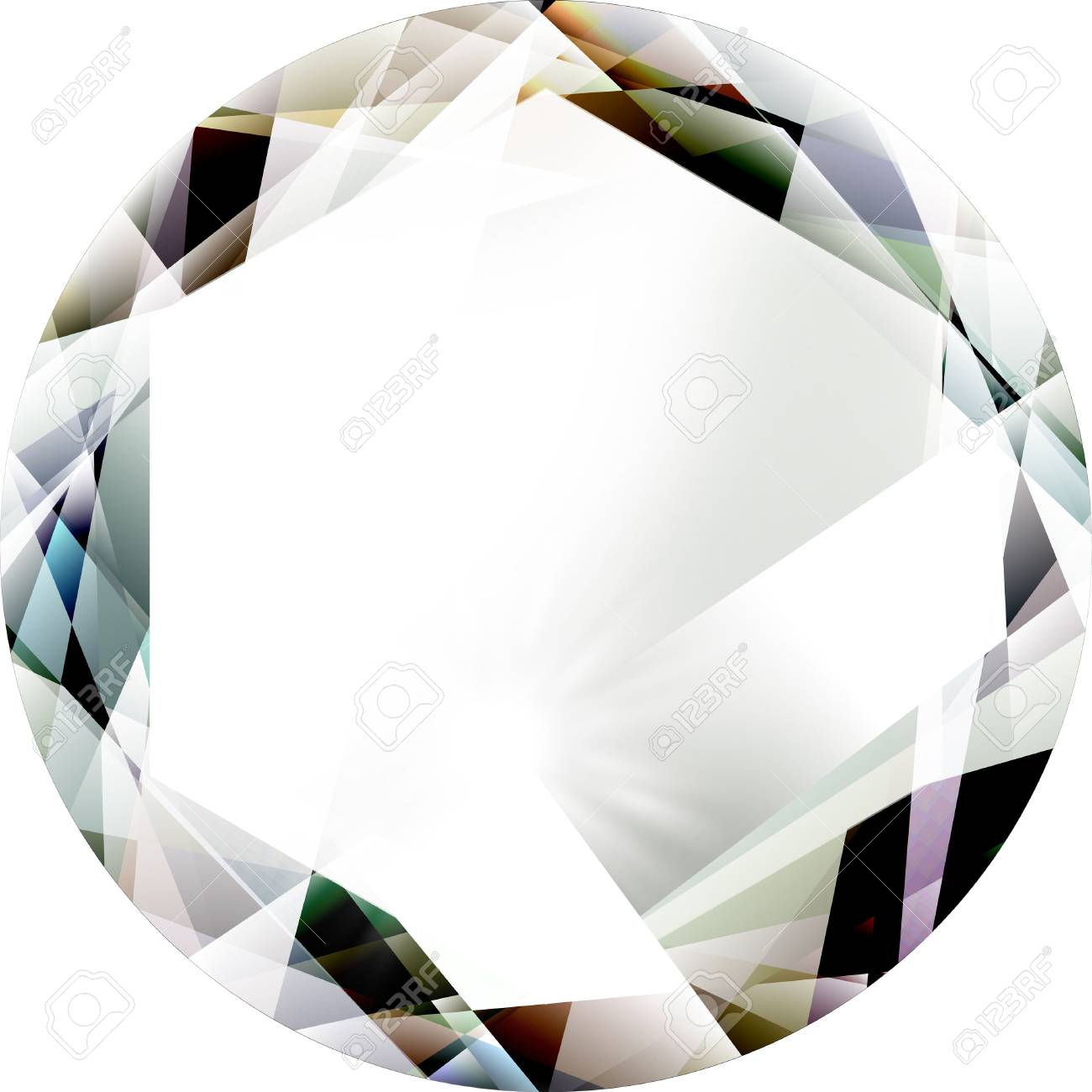 宝石 宝石 ダイヤモンド イラスト白背景に分離 の写真素材 画像素材 Image