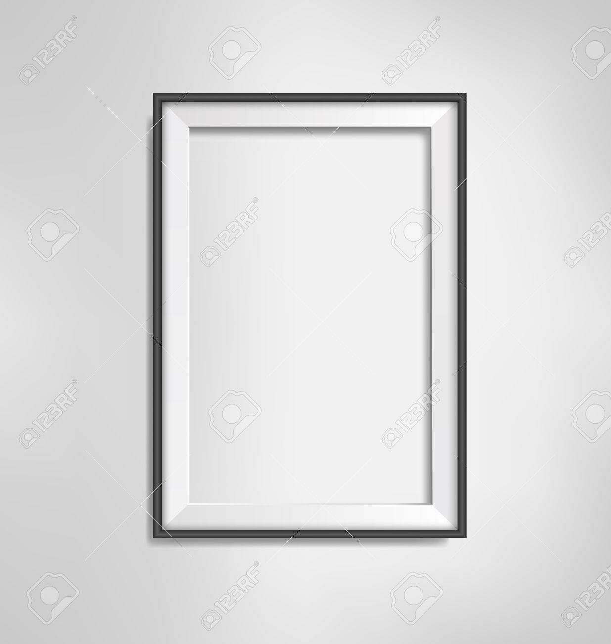 black simple modern blank