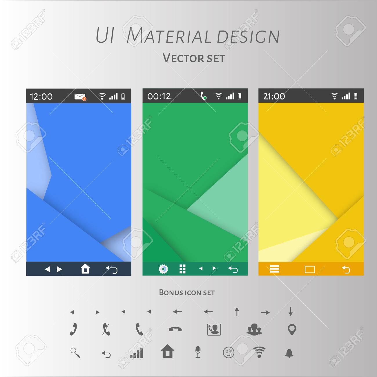 user interface templates