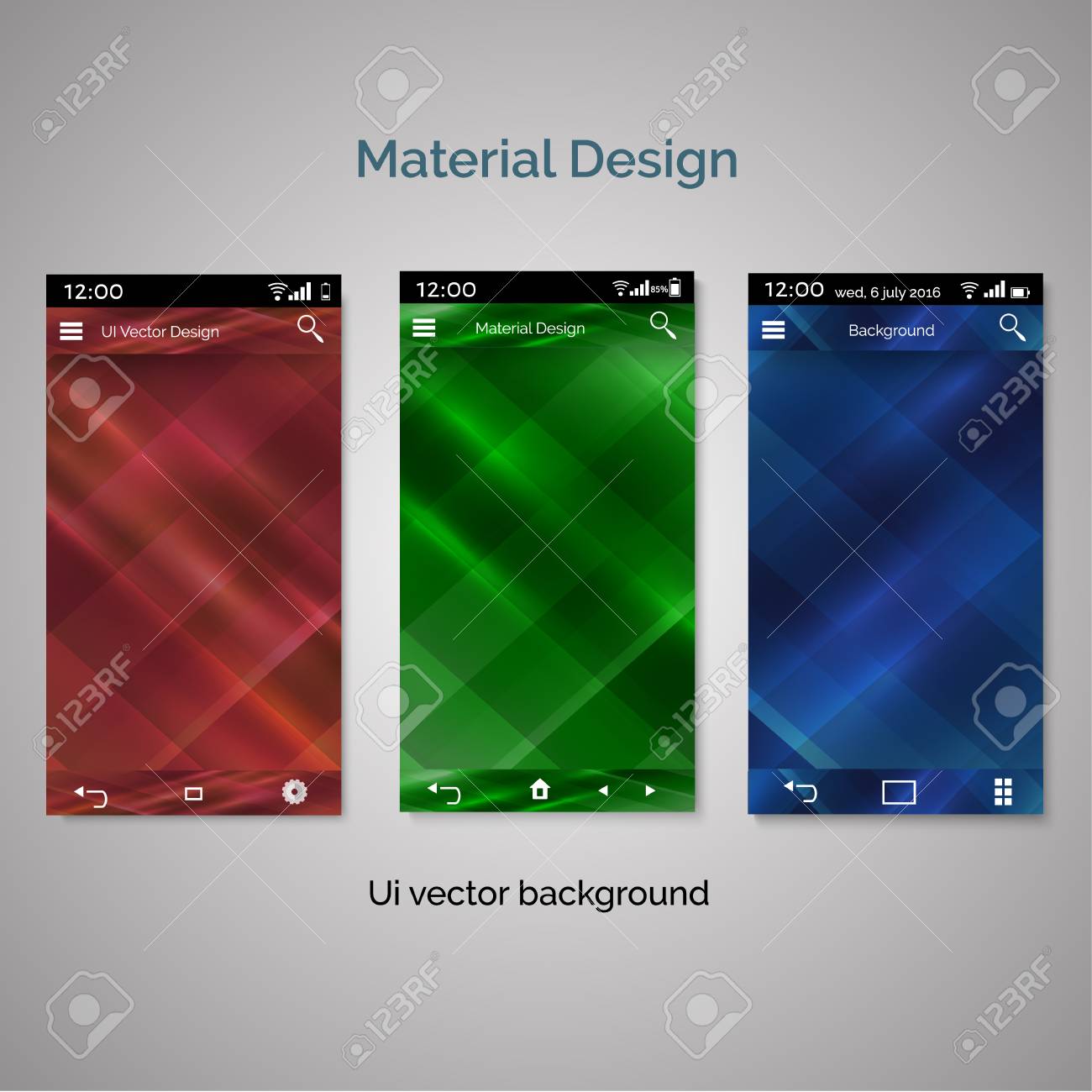user interface templates