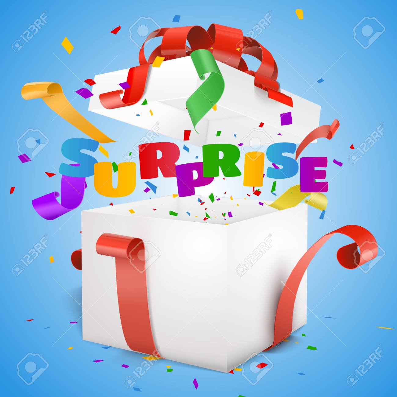 surprise confetti