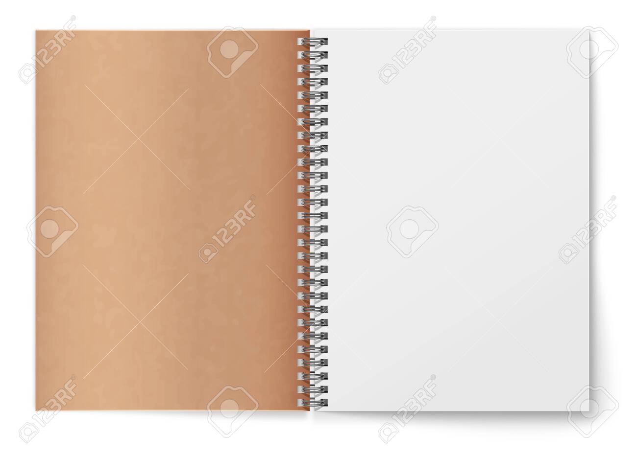 Two Textured Binders Mockup Use Include PSD