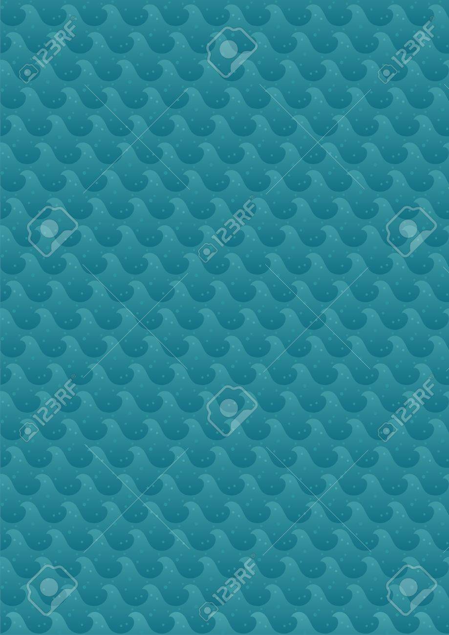 海の波との背景 サイズの割合 パターンは シームレスなので あなたが必要な大きさにすることができます 使用される透明度なし 基本的な 線形 のグラデーションが使用されます のイラスト素材 ベクタ Image