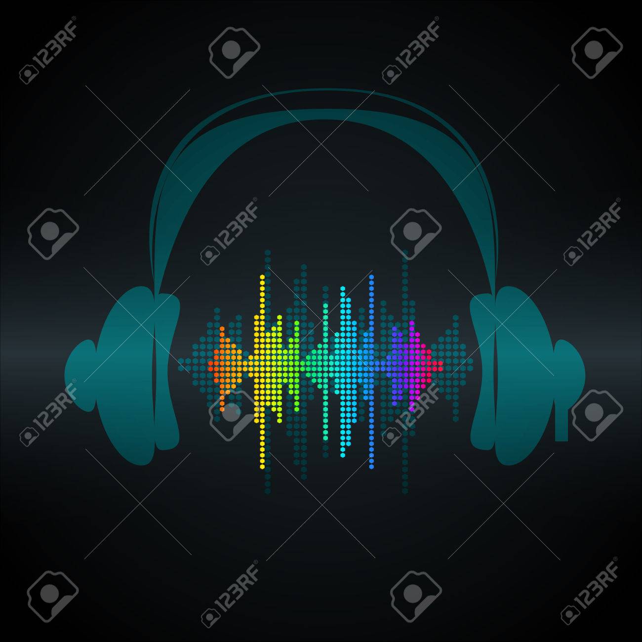 waveform background