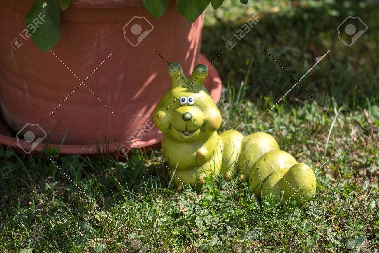 caterpillar garden toy