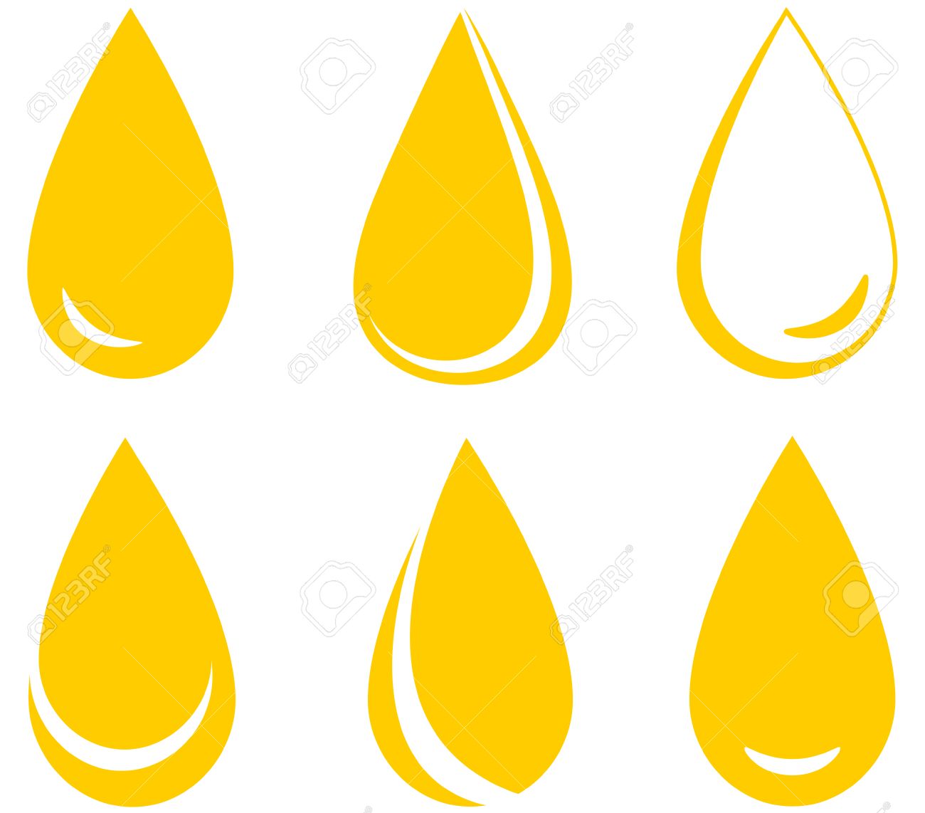 Set Of Yellow Oil Drops On White Background Royalty Free Cliparts Vectors And Stock Illustration Image Set Of Yellow Oil Drops On White Background Royalty Free Cliparts Vectors And Stock Illustration Image