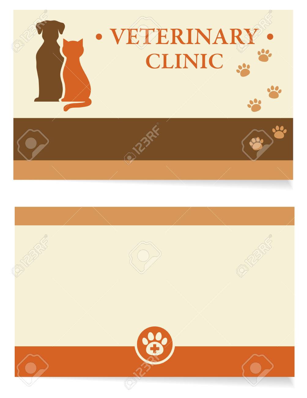 veterinary business cards
