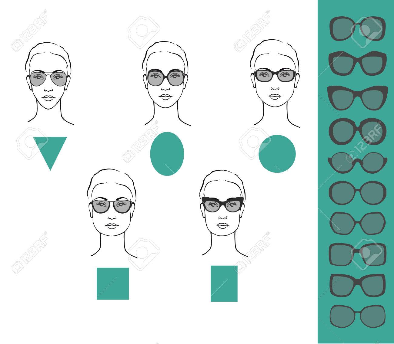 sunglasses for different faces