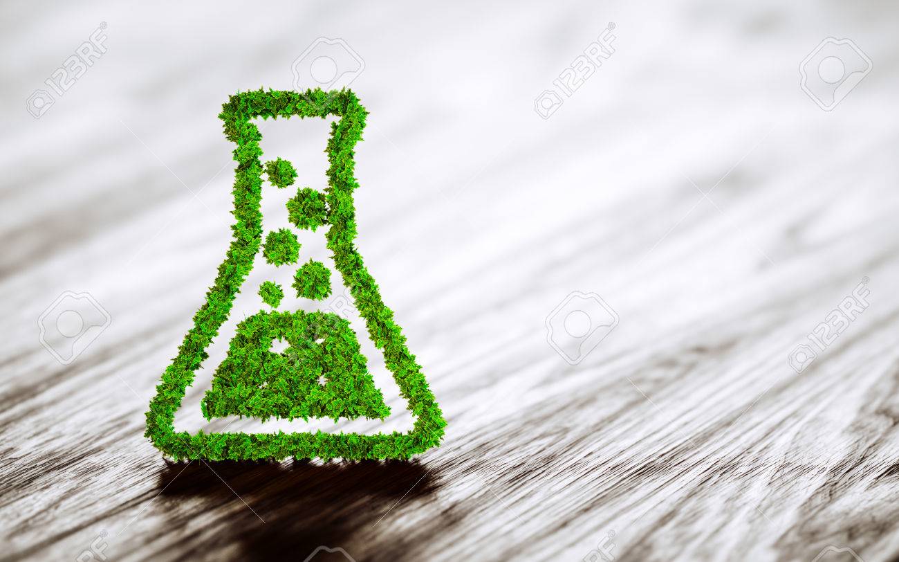 Green chemistry industry sign on black wooden background. 3D rendering. - 62349138 Green chemistry industry sign on black wooden background. 3D rendering. - 62349138