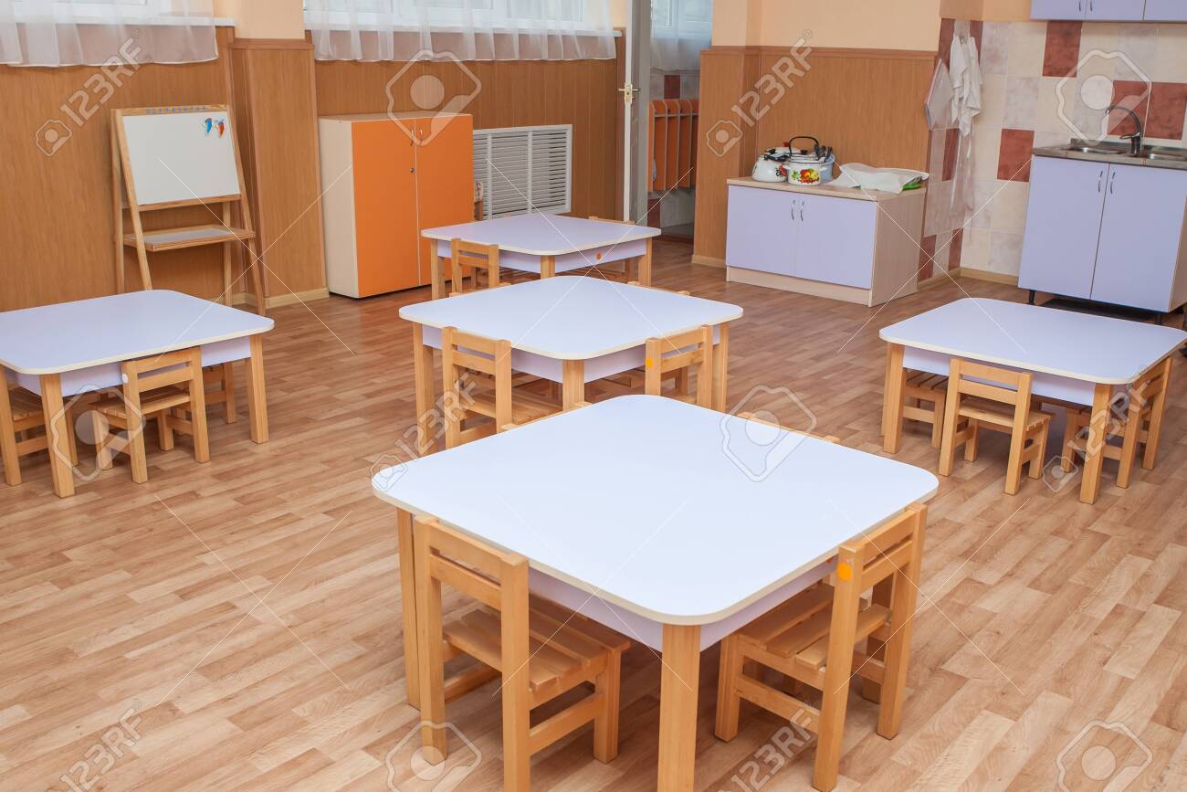 kindergarten table and chairs