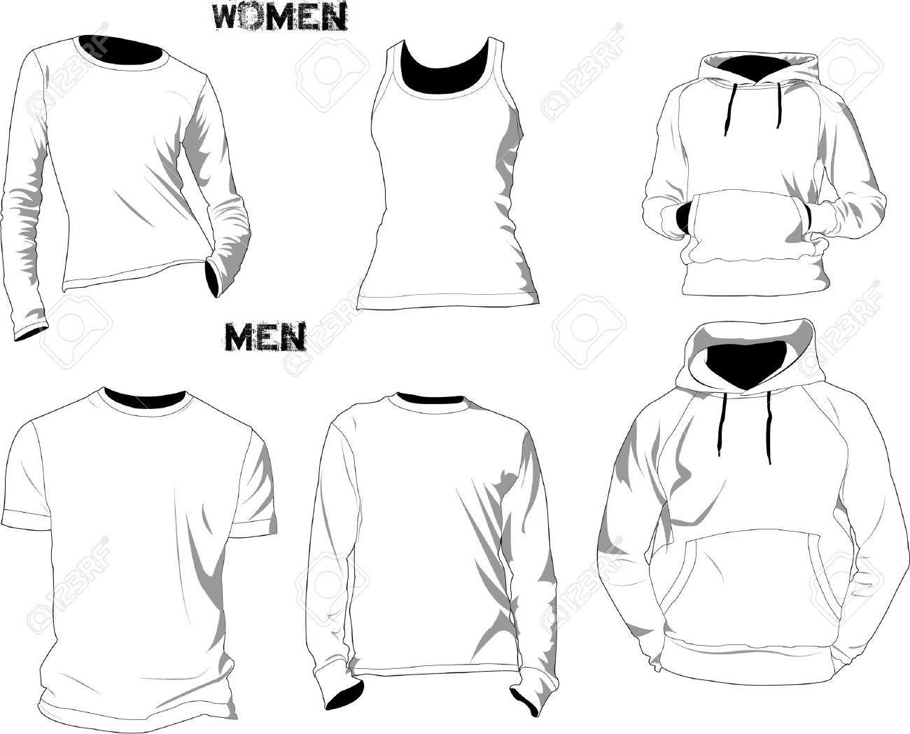 t shirt template or mockup for design purpose in vector format t shirt template design your own