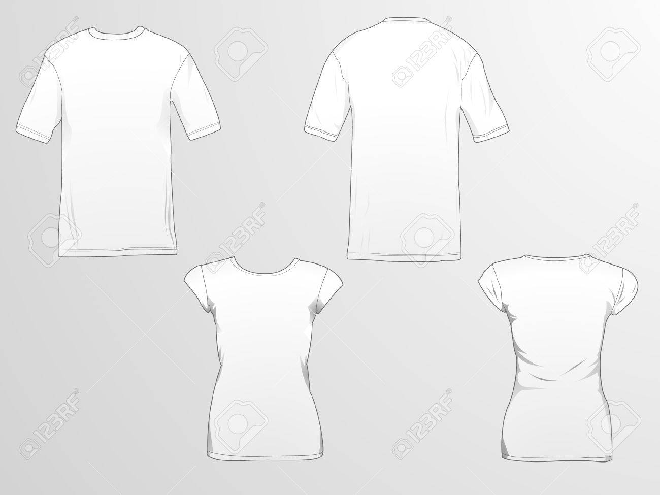 t shirt template mockup for designs in vector format colors t shirt template design your own