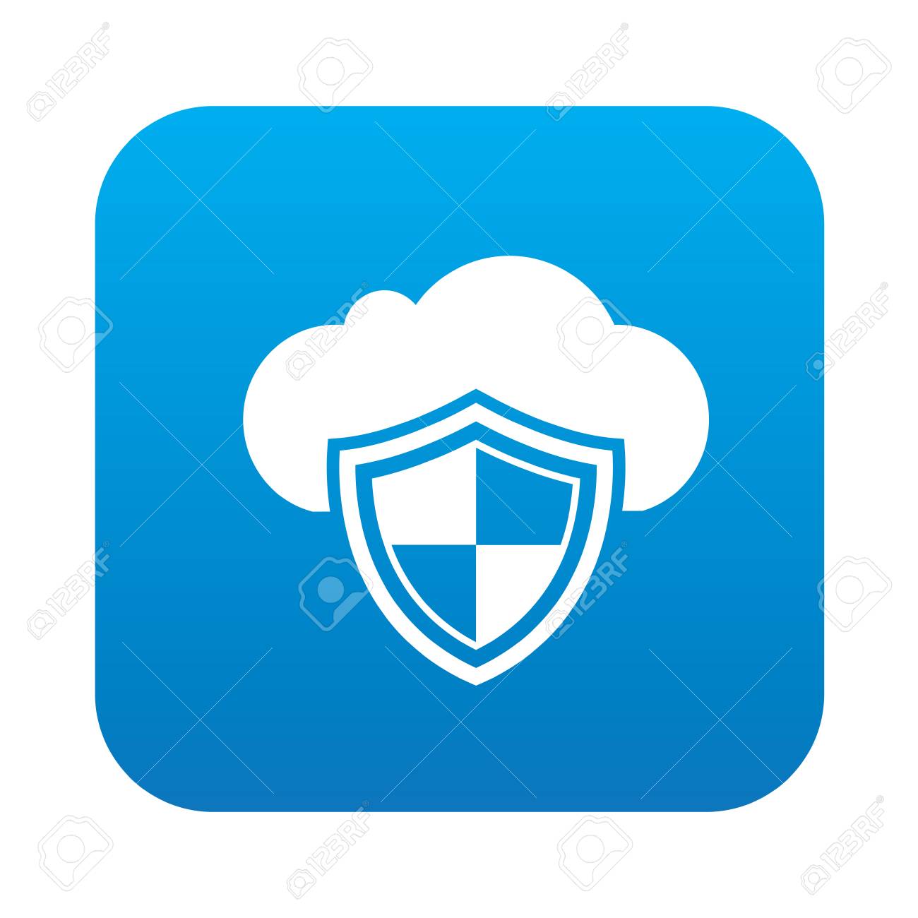 cloud security icon on blue button clean vector royalty free cliparts vectors and stock illustration image 36860704 cloud security icon on blue button clean vector