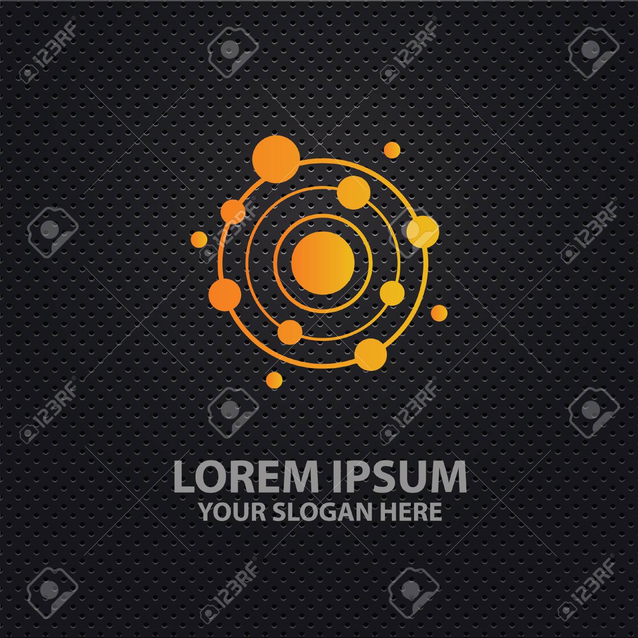 atom design clean vector royalty free cliparts vectors and stock atomdesign