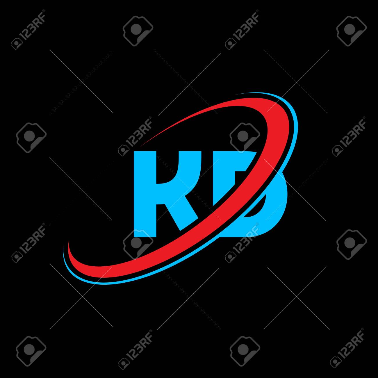 KD K D Letter Logo Design. Initial Letter KD Linked Circle Uppercase  Monogram Logo Red And Blue. KD Logo, K D Design. Kd, K D Royalty Free SVG,  Cliparts, Vectors, and Stock Illustration. Image 151660061., image size:1300x1300