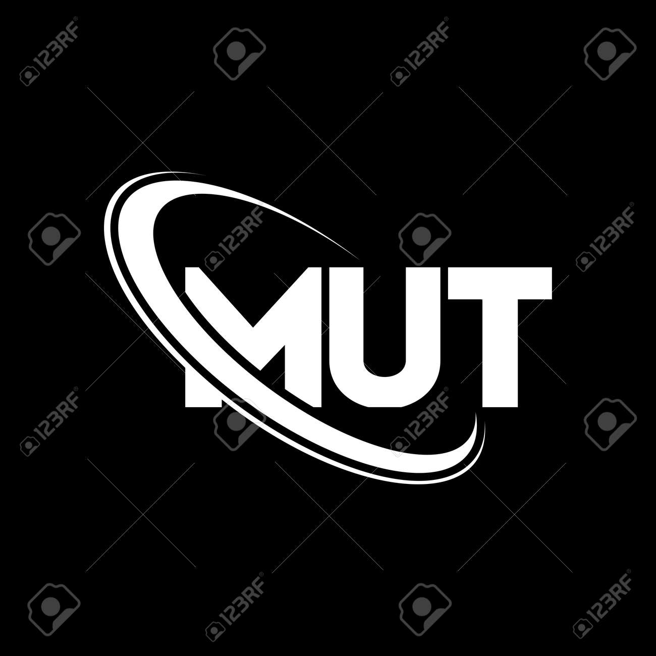 mut Mutロゴmut文字mut文字ロゴデザインイニシャルmutロゴ丸と大文字のモノグラムロゴにリンクされたmut ロゴテクノロジービジネスおよび不動産ブランドxd用のmutタイポグラフィのイラスト素材・ベクター Image 187097187