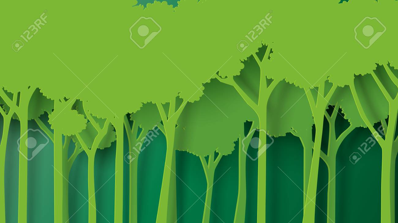 eco green nature forest background template forest plantation
