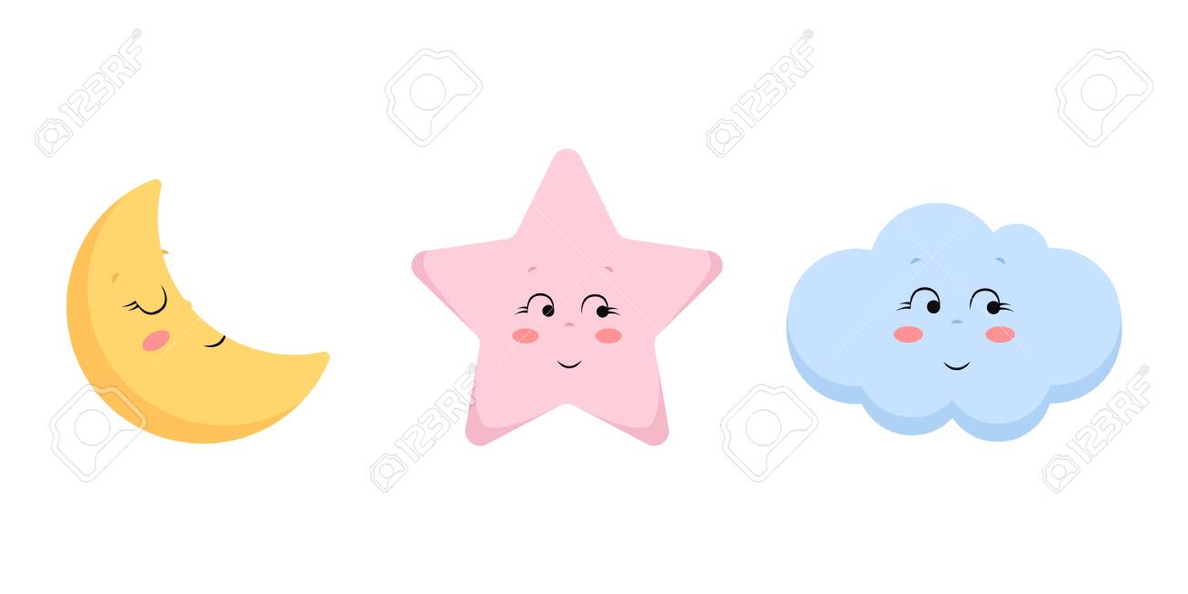 star cloud print