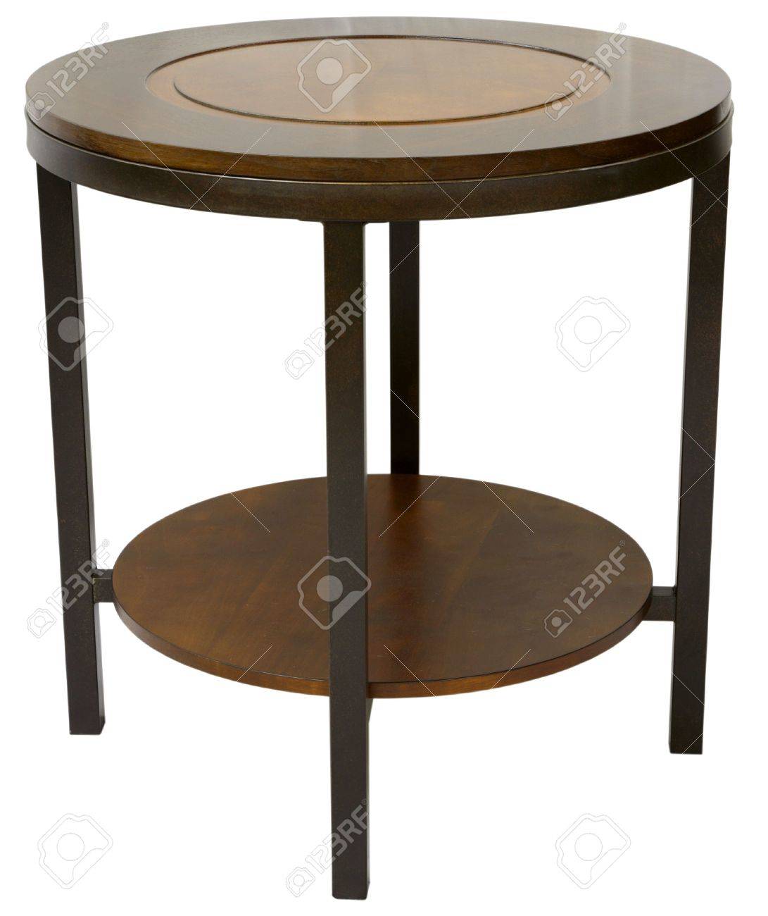 Round Wood And Metal Contemporary End Table Stock Photo Picture - Round Wood And Metal Contemporary End Table Stock Photo round wood and metal contemporary end table stock photo picture - round wood and metal contemporary end table stock photo