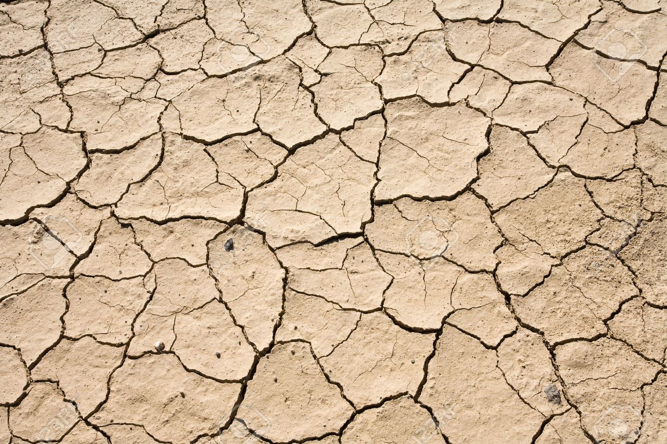 dry mud cracked desert ground abstract background patterndeath