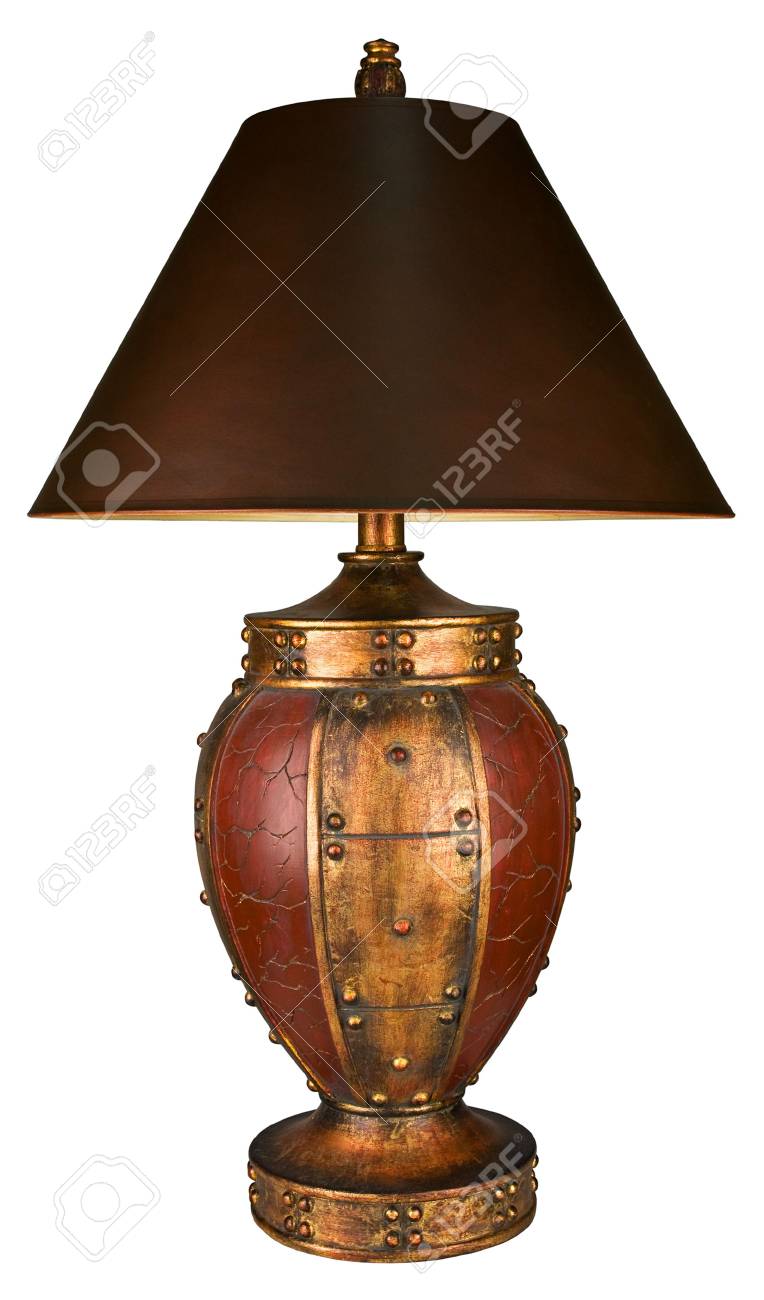 Traditional Style Accent Table Lamp And Shade Stock Photo, Picture - Traditional Style Accent Table Lamp And Shade Stock Photo, Picture
