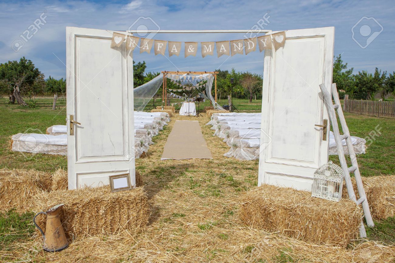 outdoor rural country wedding venue setting - 53040401 outdoor rural country wedding venue setting - 53040401