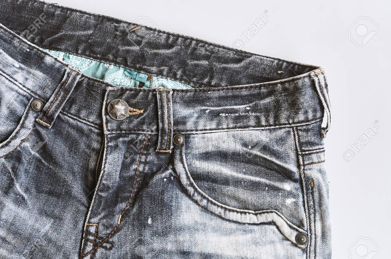 bleached jeans black