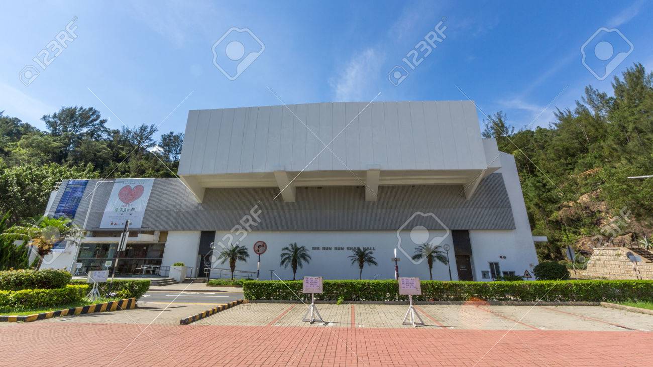 Sir Run Run Shaw Hall In The Chinese University Of Hong Kong Cuhk Is A Public Research University In Shatin Hong Kong Stock Photo Picture And Royalty Free Image Image