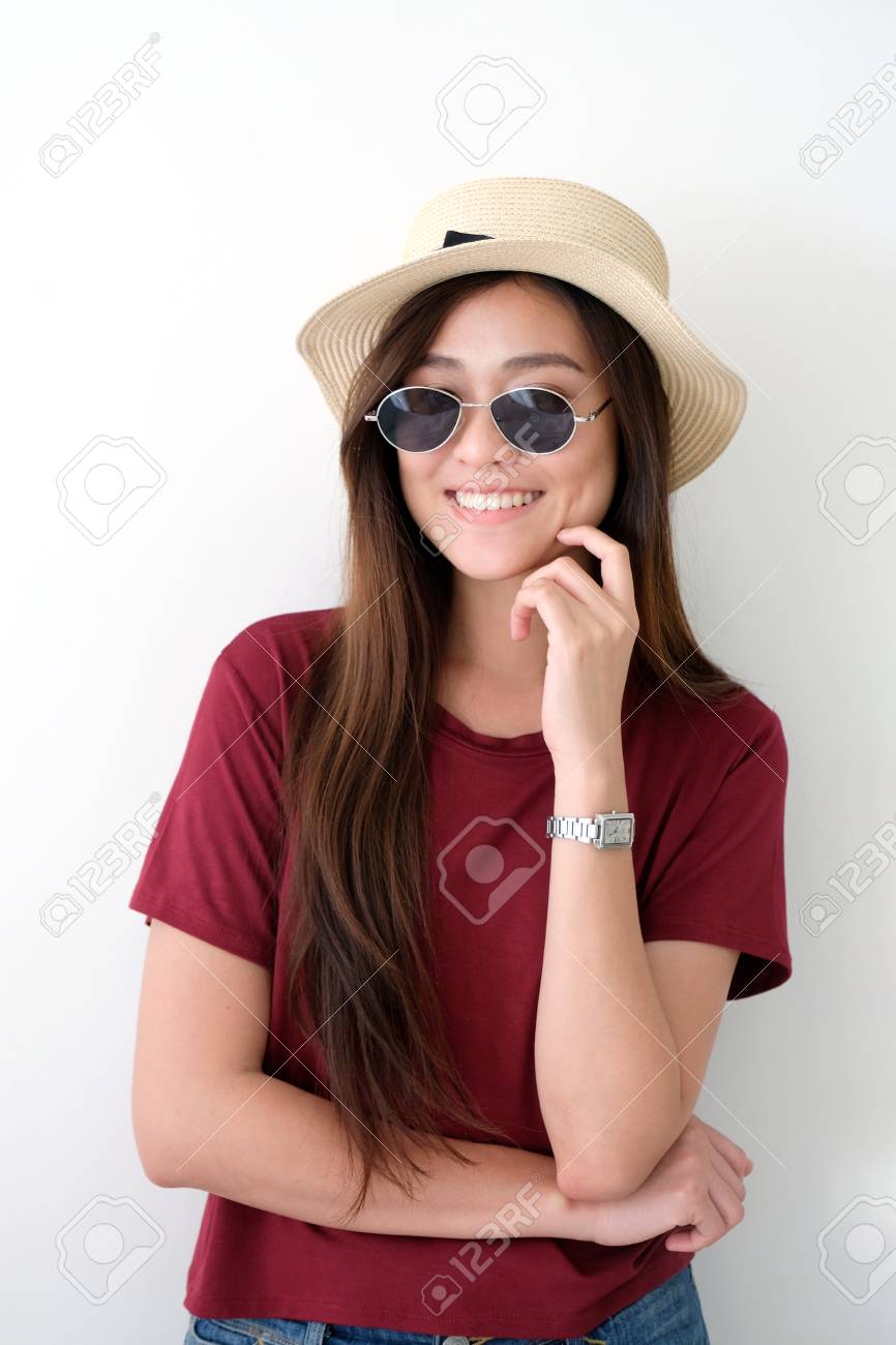 cute asian hat