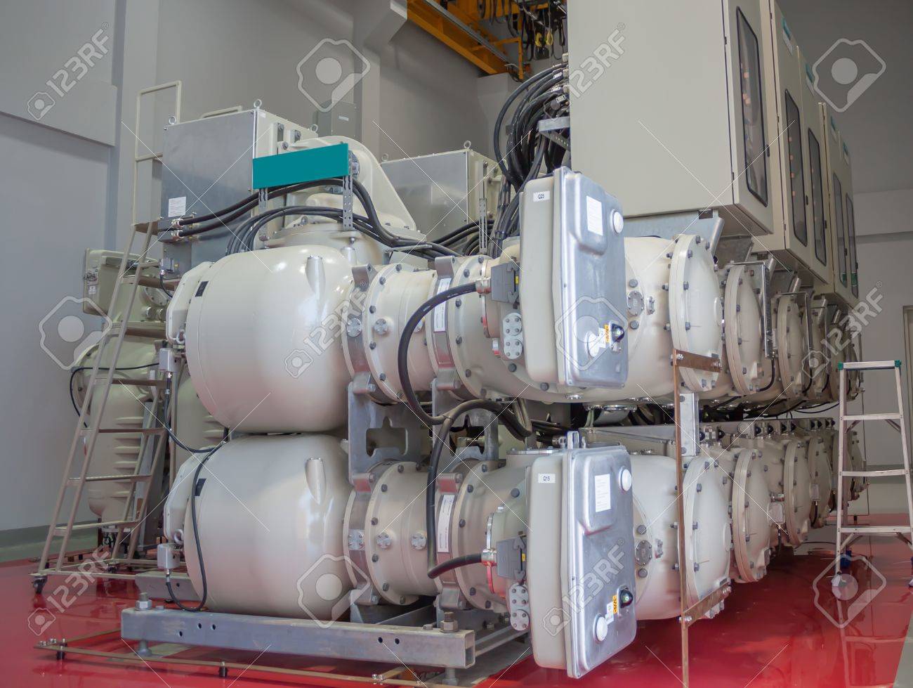 115kv Gas Insulated Switchgear Gis Substation Stock Photo 1541097272 |  Shutterstock, image size:1300x979