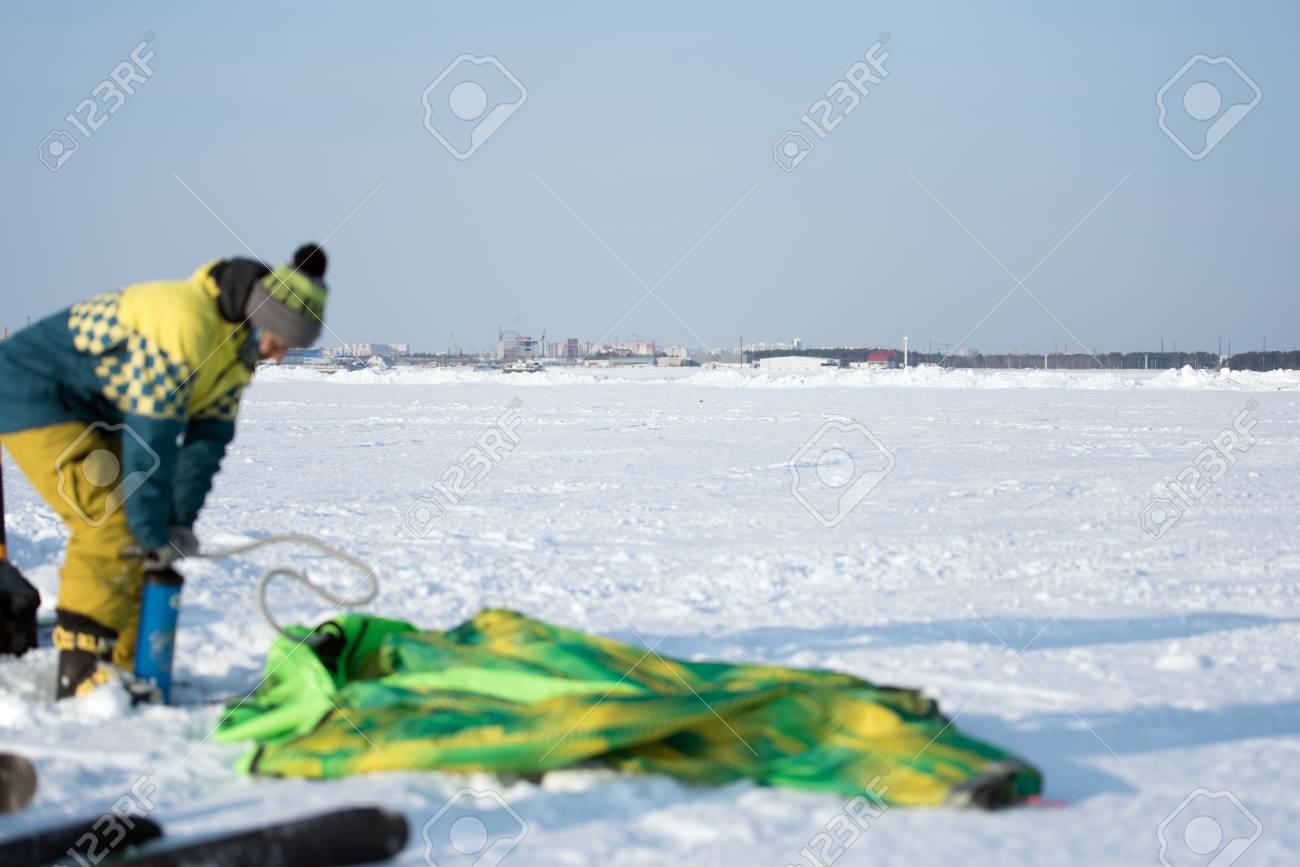 anonymous person in warm