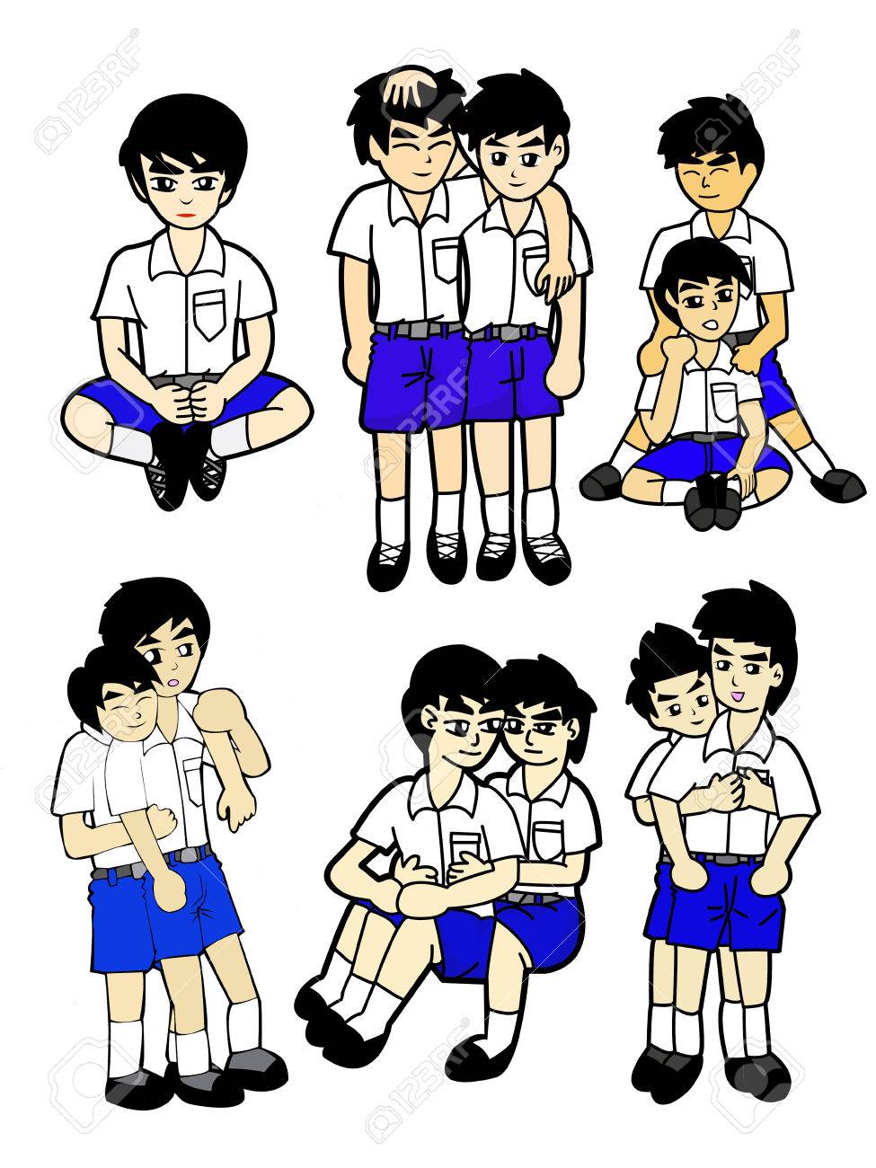 タイの少年学生漫画コレクション の写真素材 画像素材 Image タイの少年学生漫画コレクション の写真素材 画像素材 Image