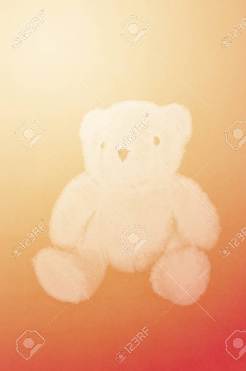 teddy bear orange colour