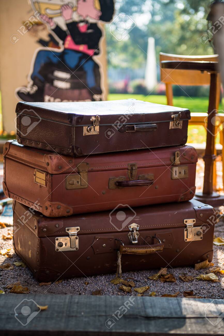 vintage suitcases