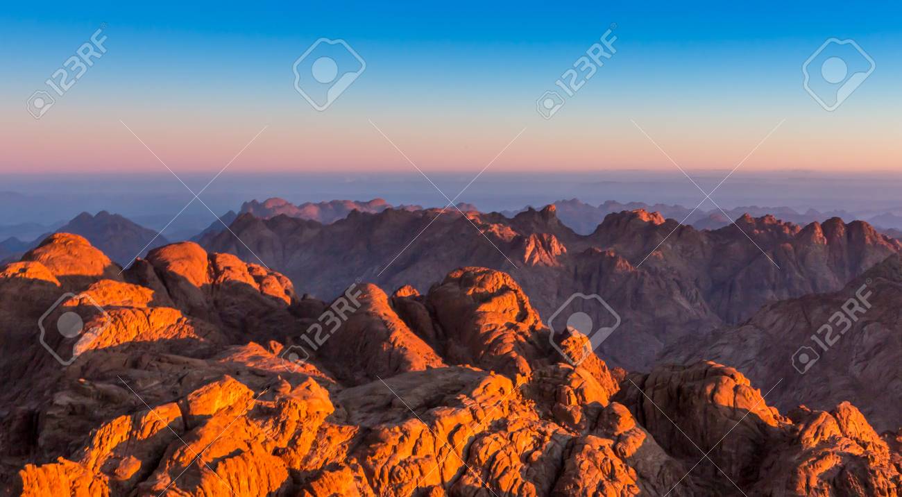 Monte Sinai Pietre Monte Cielo Sinai Pietre Canstock