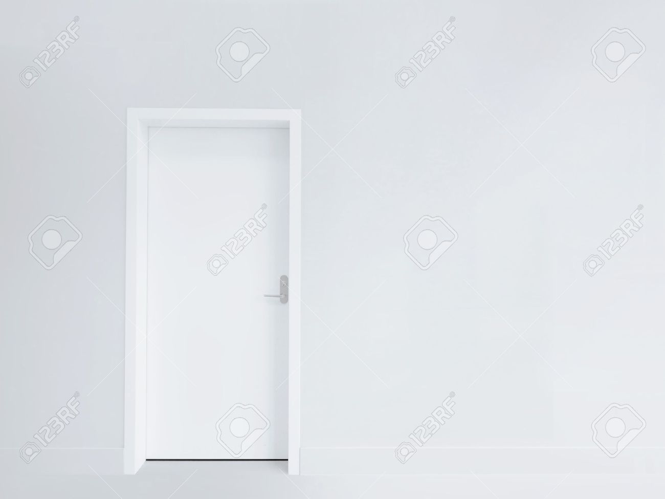 white door and blank wall stock photo, picture and royalty freestock photo white door and blank wall