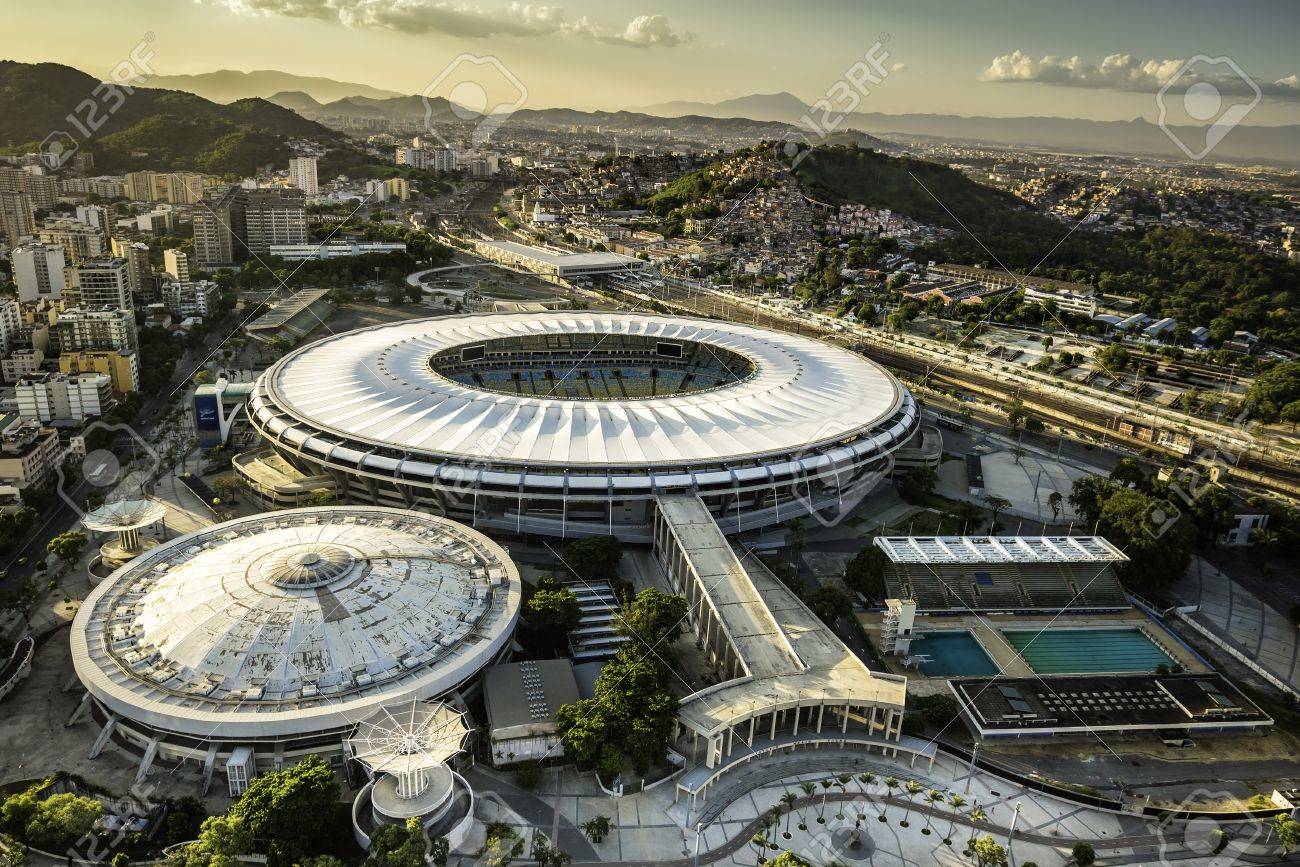 Estádio do Maracanã, Rio de Janeiro, RJ, Brazil - Drone Photography