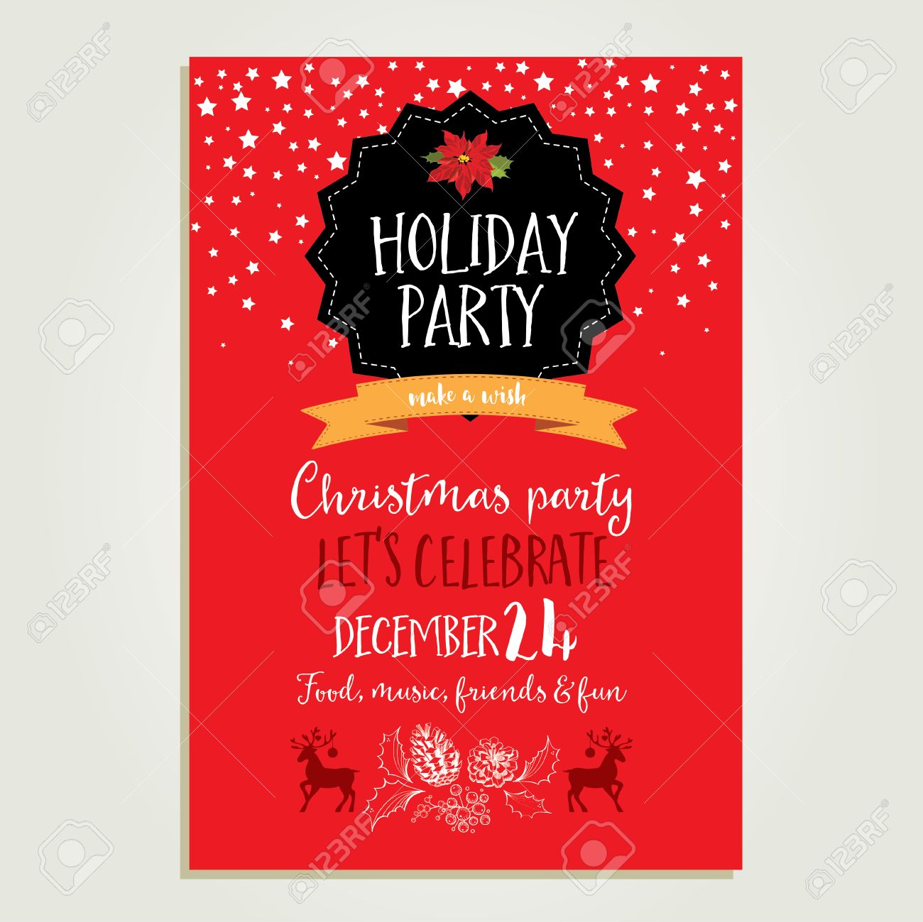 holiday party invitation template free vector christmas party invitation with toys holiday background holiday party invitation template free vector christmas party invitation with toys holiday background