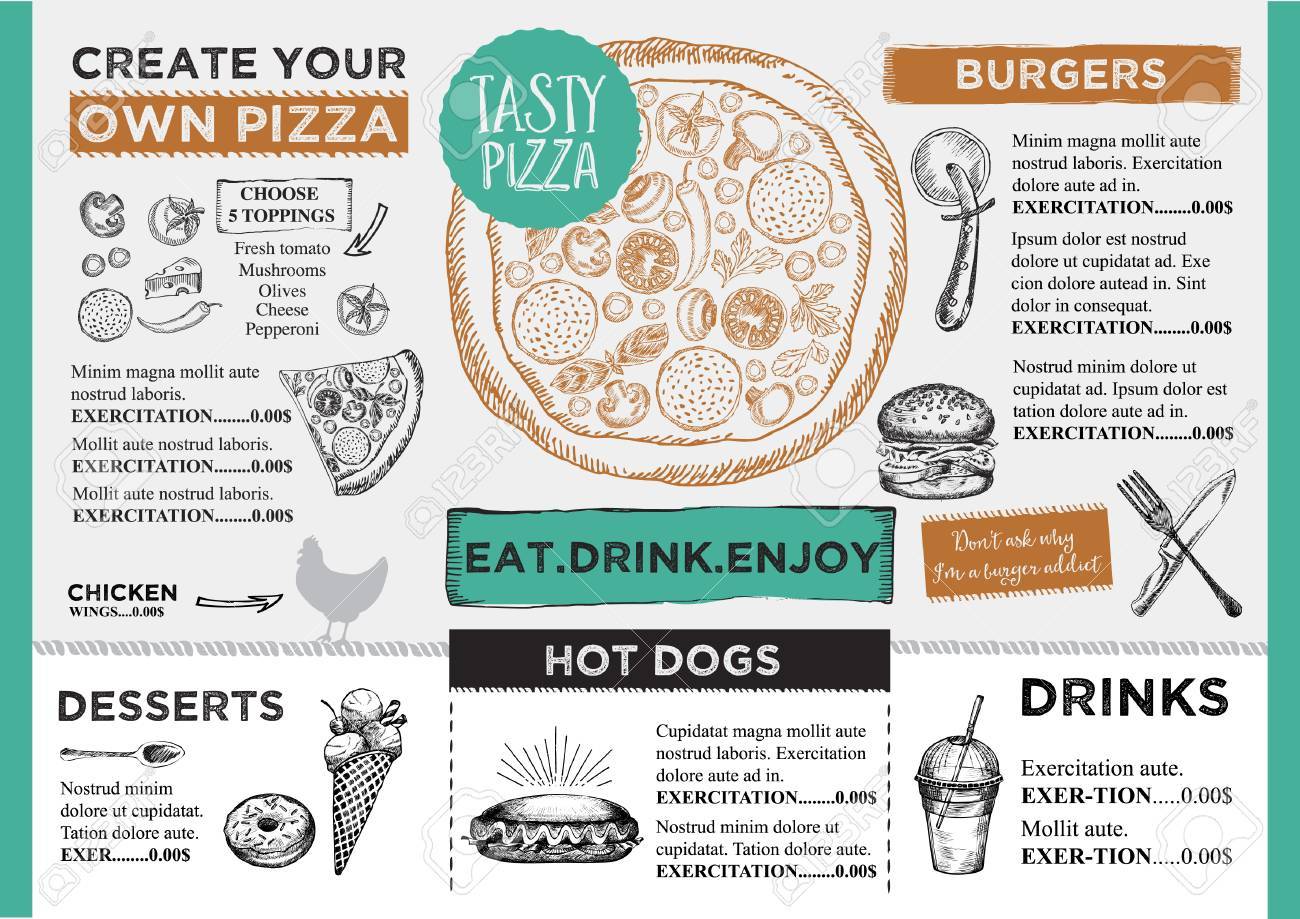 create a menu template