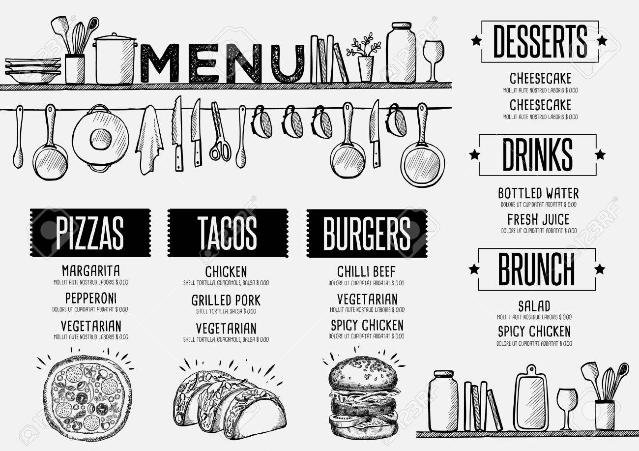 brunch menu templates free