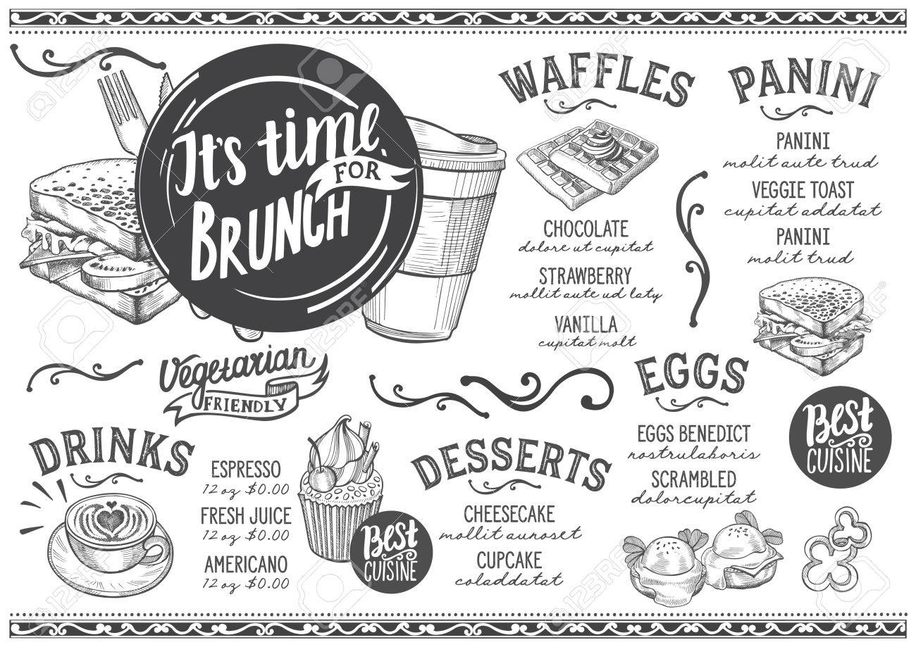 brunch menu templates free