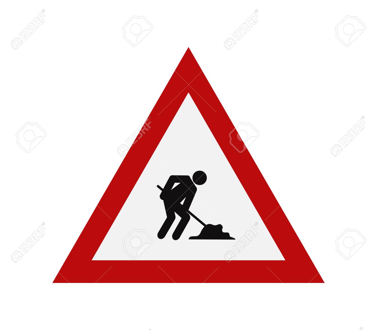 Icon Road Sign Work In Progress Royalty Free Cliparts Vectors And Stock Illustration Image Icon Road Sign Work In Progress Royalty Free Cliparts Vectors And Stock Illustration Image