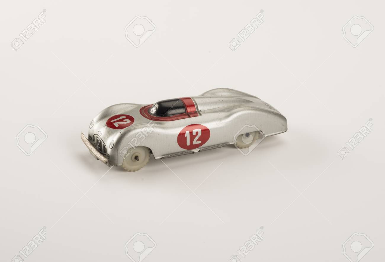 vintage tin car