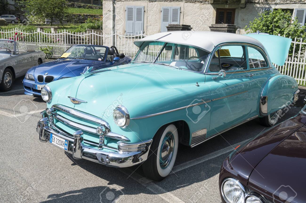 Valsesia Italy June 30 2019 Classic Car 1950 Chevrolet Stock Photo Picture And Royalty Free Image Image 140575177